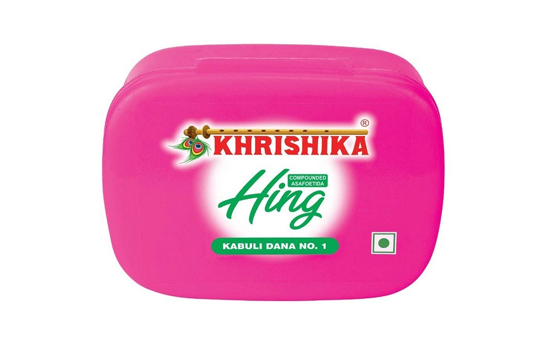 Khrishika Hing Kabuli Dana No.1    Plastic Container  200 grams